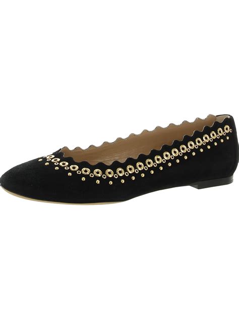 chloe scalloped ballet flat sale.